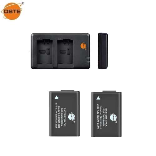 DSTE DMW-BMB9 / DMW-BMB9E / LEICA BP-DC9  Lithium-Ion Battery With USB Charger