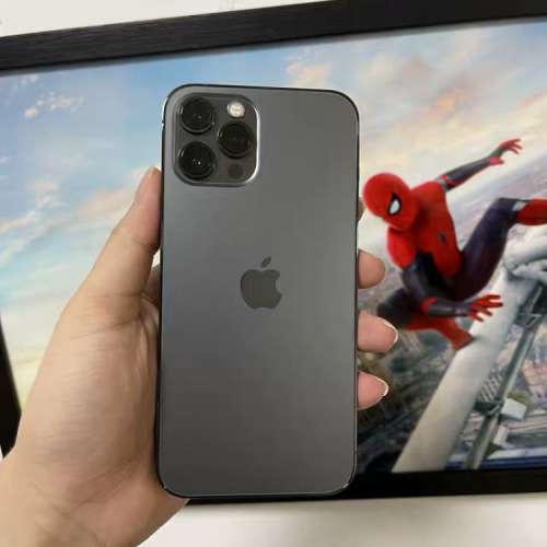 iPhone 12 Pro Max 512G～ 5G雙咭，電池效率87 ％ ,隨機跟一個原裝保護套同埋鋼化Mon...
