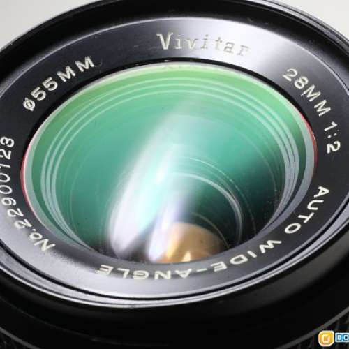 Vivitar 28mm f/2.0 (22字頭55mm鏡徑) 著名大光圈廣角鏡    放射散景非常好玩    ...