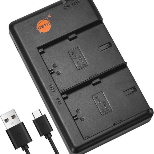 DSTE LP-E6 Fully Decoded Info-Lithium Battery With USB Charger For Canon