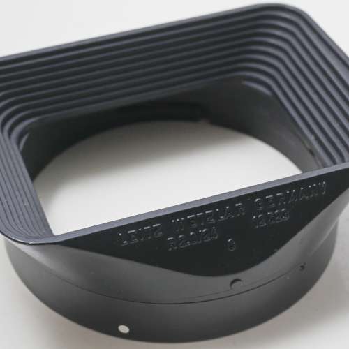 Leica 方形遮光罩12523 Black Hood for Elmarit-R 24mm f/2.8 (特別設計永不脫落)