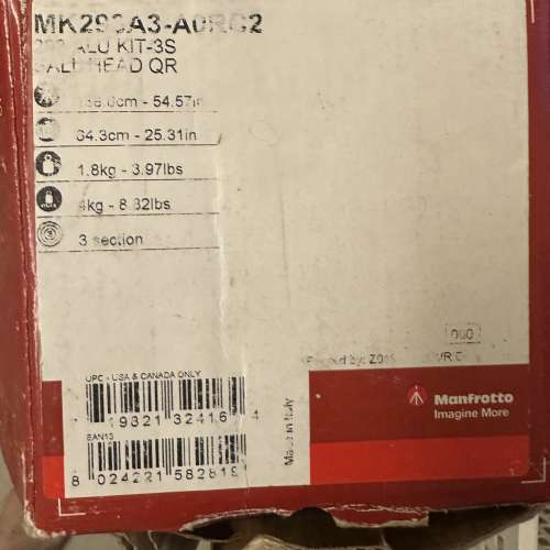 Manfrotto三腳架