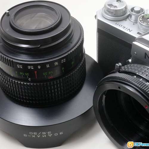 Arsat MC 30mm 3.5(Kiev-88)超高質中底魚眼  等同18mm超廣角，適用於A7全幅無反及N...
