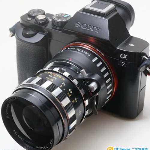 Steinheil Munchen Auto-D-Quinar 35/2.8(Exa)西德微距"西施頭" 色靚散景正    A7R3...