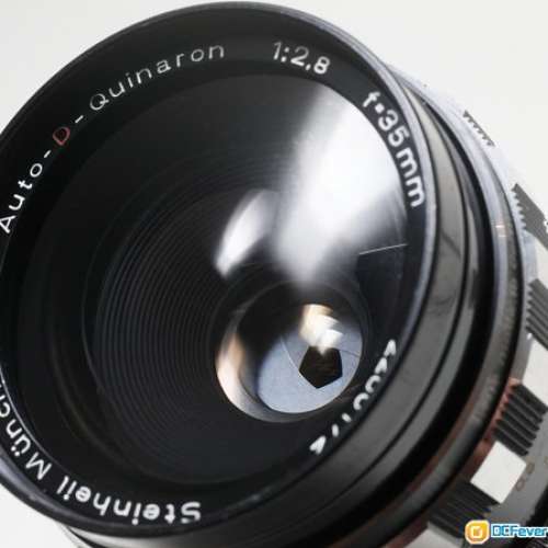 Steinheil Munchen Auto-D-Quinar 35/2.8(Exa)西德微距"西施頭" 色靚散景正    A7R3...