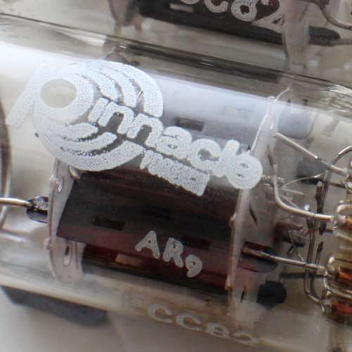 Pinnacle ECC82/ 12AU7A NOS全新管跟1970年原庒盒(BRIMAR 廠製早期制)