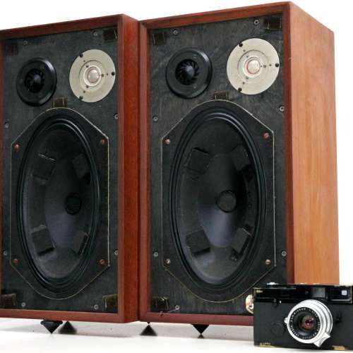 B&W的第一對喇叭,B&W DM1三路細書架(英國製造)人聲厚潤通透，解析力強、層次豐富，...