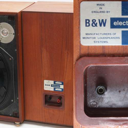 B&W的第一對喇叭,B&W DM1三路細書架(英國製造)人聲厚潤通透，解析力強、層次豐富，...