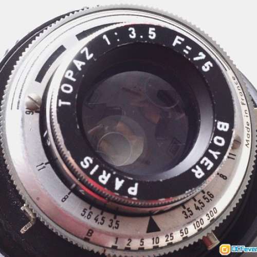 法國 Boyer Paris Topaz 75mm F3.5 (改Nikon) 散景非常迷人特別  罕有放售    A7合...