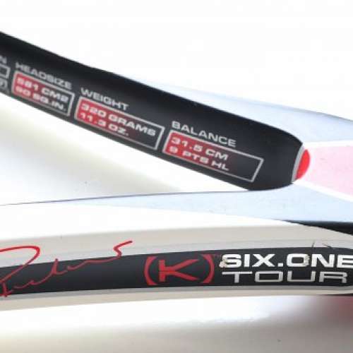 Wilson K Six.One Tour 90   (簽名拍)  費達拿於2007至2009年間使用(經典中的經典)