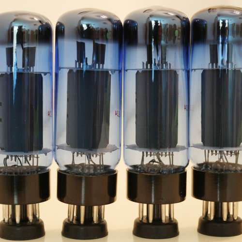 EL34 藍玻璃EL34驅動管(全新)中國制造 出口歐州 購自英國  物超所值