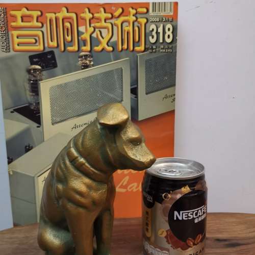 日本Victor百周年紀念 Nipper Rca金屬版狗仔擺