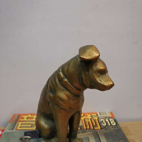 日本Victor百周年紀念 Nipper Rca金屬版狗仔擺