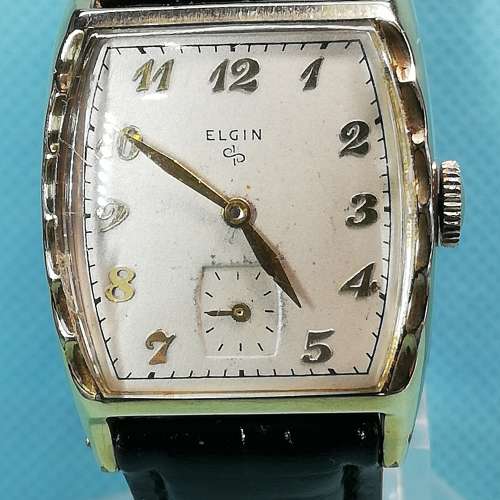 Vintage Elgin hand-winding 機械上鏈錶