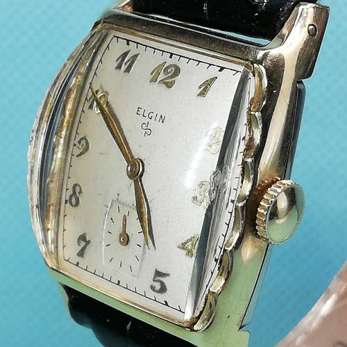 Vintage Elgin hand-winding 機械上鏈錶
