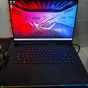 ROG RTX4090 SCAR G16 華碩 槍神 QHD 240Mz 32GB 1TB Gaming Laptop 電競手提電腦