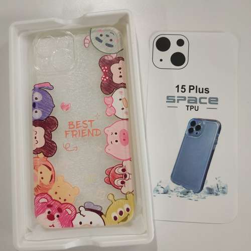  全新iPhone 15 Plus 手機殼 超薄 TPU 保護軟電話套