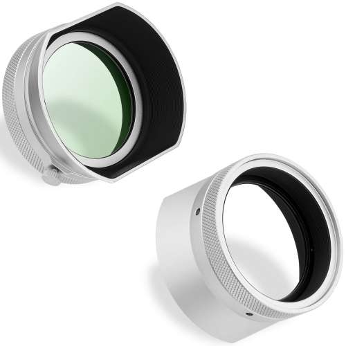 Haoge LH-XVI-IIW Metal Square Lens Hood Lens & MC UV For X100VI 方形遮光罩