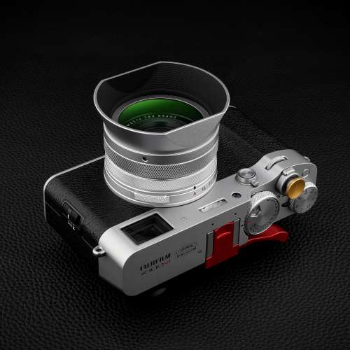 Haoge LH-XVI-IIW Metal Square Lens Hood Lens & MC UV For X100VI 方形遮光罩