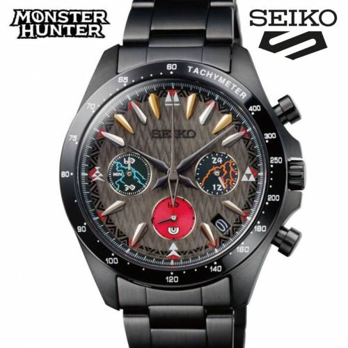 🇯🇵日本製 MONSTER HUNTER x SEIKO 20週年紀念手錶 日本限定 芒亨 mon亨 魔物獵人 ...