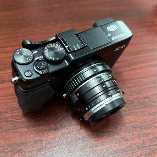 Fujifilm Xe1 福倫達 Nokton 40mm 1.4 鏡頭 set Voigtlander 富士 相機
