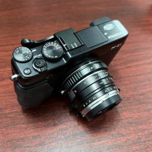 Fujifilm Xe1 福倫達 Nokton 40mm 1.4 鏡頭 set Voigtlander 富士 相機