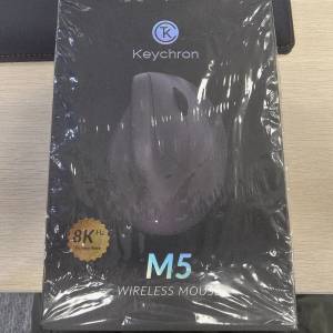 99%new 最新 Keychron M5 mouse 人體工學滑鼠
