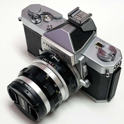 Nikon Nikomat FTN Silver 機身 + Nikon Nikkor-H. auto Non-AI 50mm F2