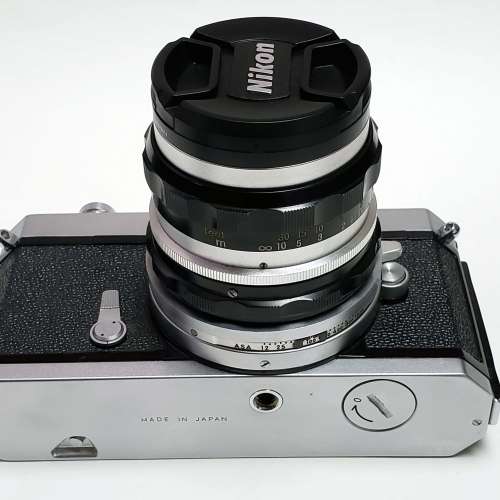 Nikon Nikomat FTN Silver 機身 + Nikon Nikkor-H. auto Non-AI 50mm F2