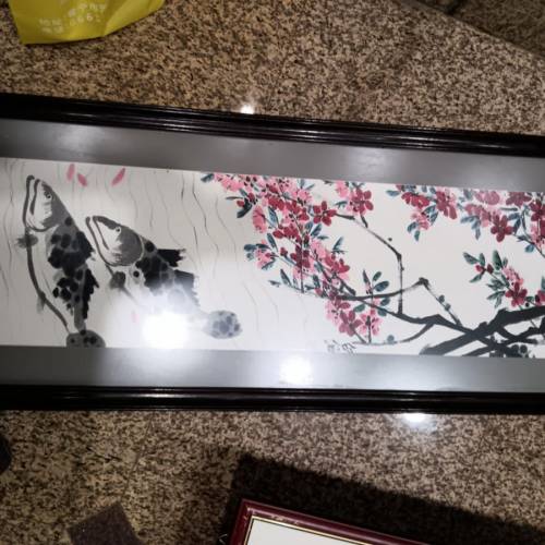 白石畫框