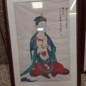 張大千佛像