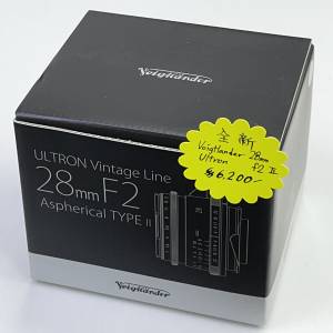 全新水貨 Voigtlander ULTRON Vintage Line 28mm f2 Aspherical TYPE II 手動對焦...