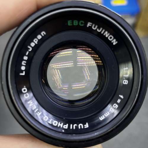 90% New EBC Fujinon 55mm f1.8 手動鏡頭, 深水埗門市可購買