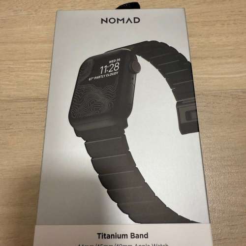 nomad titanium band 鈦合金 錶帶