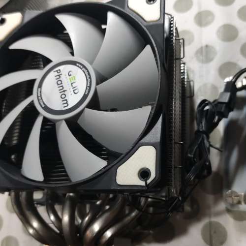 GELID solutions PHANTOM BLACK 幻影黑 雙塔式風冷散熱器 AM4扣具