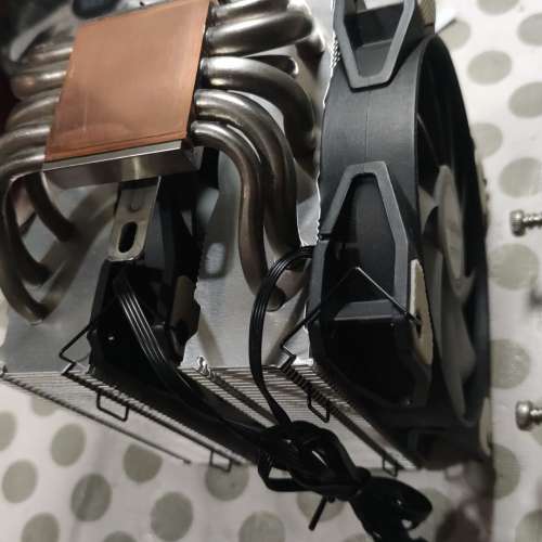 GELID solutions PHANTOM BLACK 幻影黑 雙塔式風冷散熱器 AM4扣具