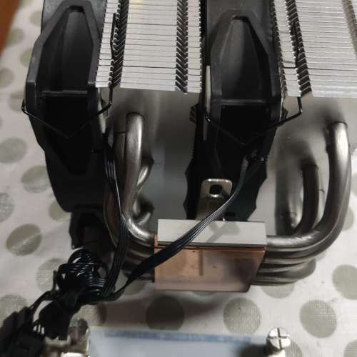 GELID solutions PHANTOM BLACK 幻影黑 雙塔式風冷散熱器 AM4扣具