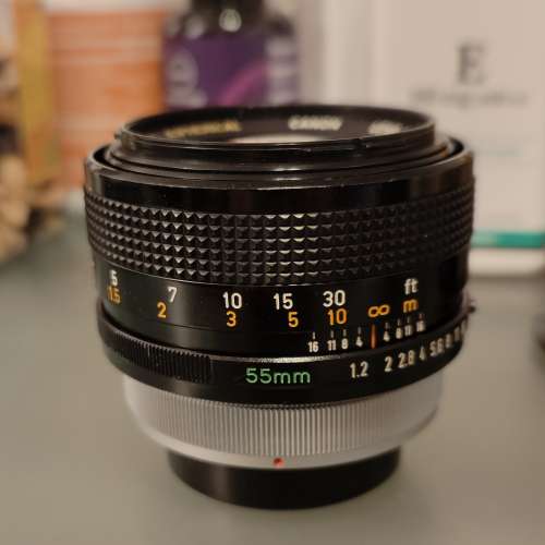Canon FD 55mm f1.2 SSC ASPH 非球面鏡