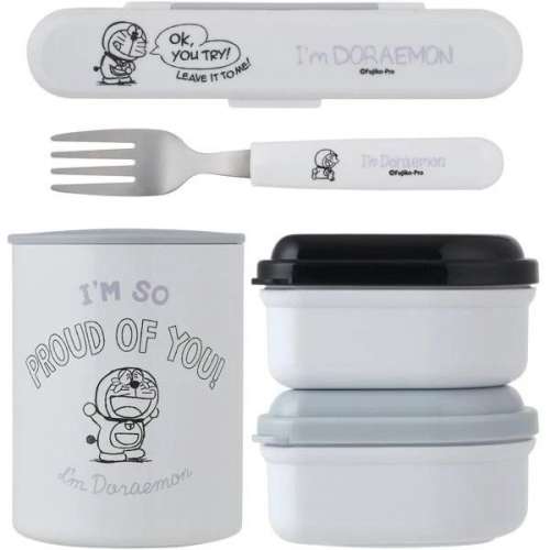 現貨｜日本 Skater 輔食保溫便當盒套裝 哆啦A夢