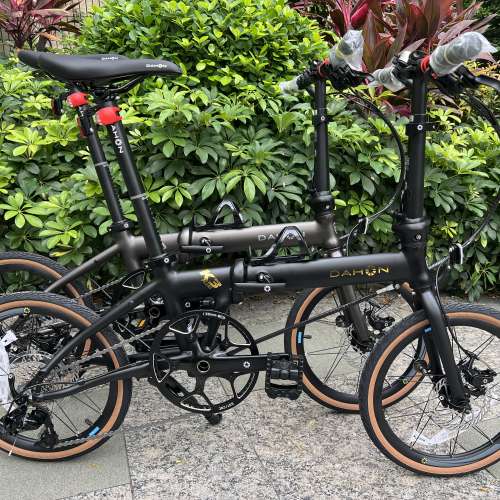 (車架平焊版 內摺頭柱) DAHON K3 PLUS MINI 9速 16吋349 碟剎 鋁合金 折叠車 送水架...
