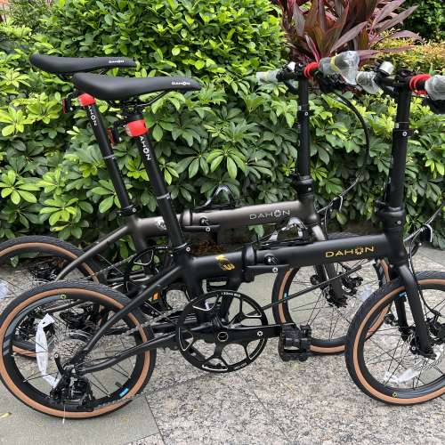 (車架平焊版 內摺頭柱) DAHON K3 PLUS MINI 9速 16吋349 碟剎 鋁合金 折叠車 送水架...