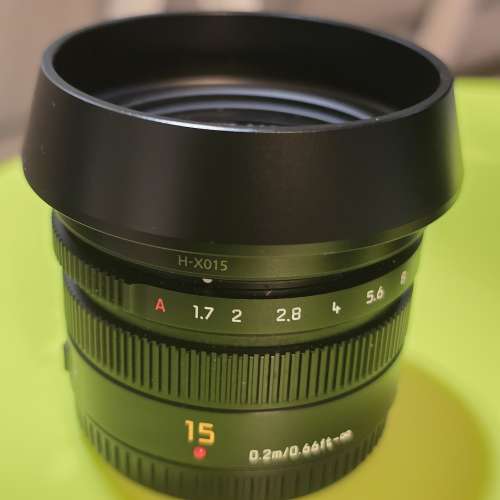 Panasonic Leica 15mm f1.7