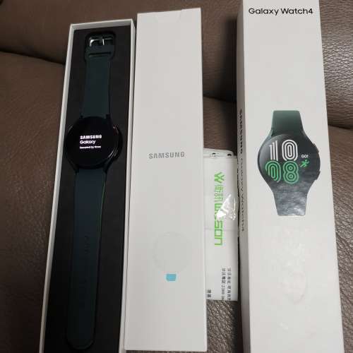 98%新Samsung Galaxy Watch4 44mm (BT)R870 智能手錶 （GREEN）