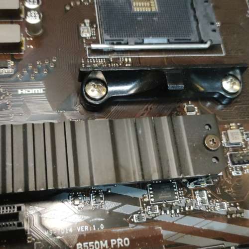 MSI B550M PRO Micro-ATX 主機版 正版Window10Pro Socket AM4