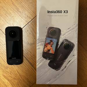 [觀塘實體店] 二手 Insta360 X3  行貨 *S72244* | Insta360 香港專門店