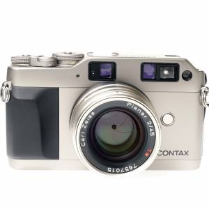 CONTAX G1 Planar 45mm f/2 35mm Rangefinder Film Camera #0537