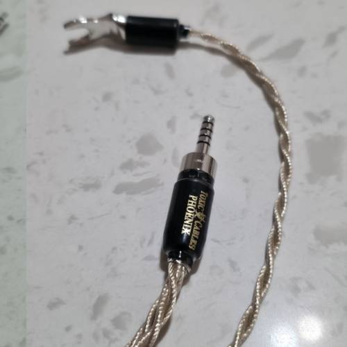Toxic Cable Phoenix V1 過機線 (4.4 > 2.5 + 3.5 + Y 字接地頭)