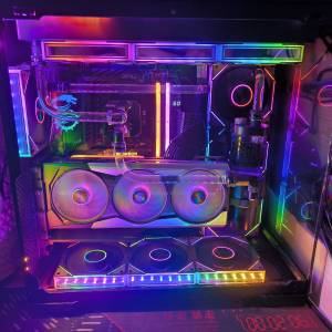 9800x3d 6900xt 4tb頂級分體水電腦 自組水