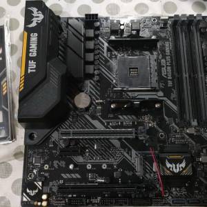 TUF B450M-PLUS GAMING 主版 Socket AM4 ***注意描述***