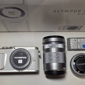 OLYMPUS PEN E-PL10 相機+雙鏡頭套裝
